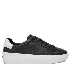 Tenisice Calvin Klein Vulc Lace Up Lth HW0HW02214 Crna