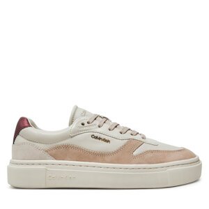 Tenisice Calvin Klein Cupsole Lace Up W/Ml Mix M HW0HW02114 Bež
