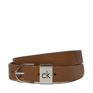Ženski remen Calvin Klein Ck Loop Thin Round Buckle 2.5 K60K612856 Smeđa