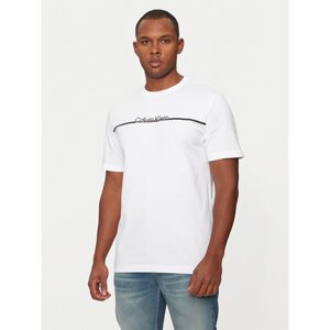 Calvin Klein T-shirt K10K113802 Bijela Regular Fit