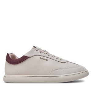 Tenisice Calvin Klein Cupsole Lace Up - Lth Sue Mix HW0HW02435 Bež