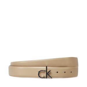 Ženski remen Calvin Klein Ck Buckle Belt 3.0_Smooth K60K613156 Bež