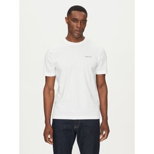 Calvin Klein T-shirt Linear Box Logo K10K114152 Bijela Regular Fit