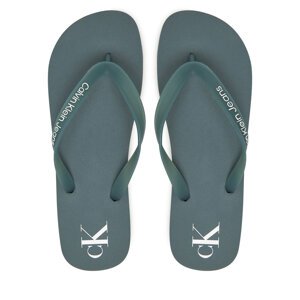 Japanke Calvin Klein Jeans Beach Sandal Transparent Tpu YM0YM01267 Tirkizna