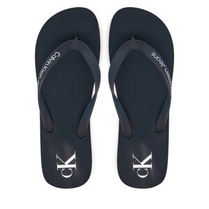 Japanke Calvin Klein Jeans Beach Sandal Transparent Tpu YM0YM01267 Tamnoplava