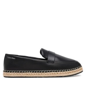Espadrile Calvin Klein Espadrille W/Ck Hw - Lth HW0HW02390 Crna