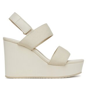 Sandale Calvin Klein Jeans Wedge Sandal Webbing In YW0YW01790 Siva