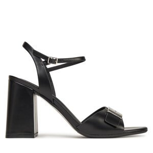 Sandale Calvin Klein Heel Sandal 85 W/Ck Hw - Lth HW0HW02485 Crna