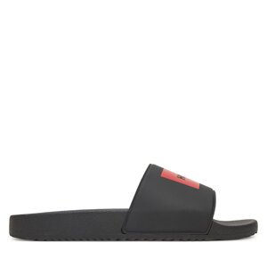 Natikače HUGO Timein Slid 50548061 Crna