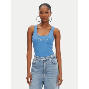 Juicy Couture Top Racer JCWLV125305 Plava Slim Fit