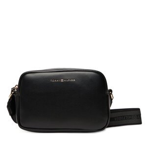 Torbica Tommy Hilfiger Th Logotape AW0AW17689 Crna