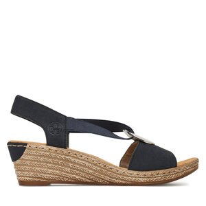 Sandale Rieker 624H6-14 Tamnoplava