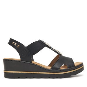 Sandale Rieker 67498-00 Crna