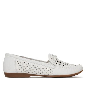 Mokasinke Rieker L6352-80 Bijela