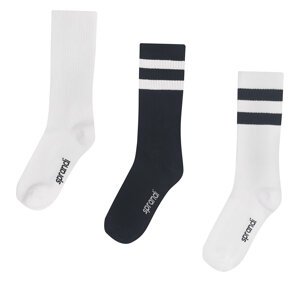 Set od 3 para unisex visokih čarapa Sprandi 0UB-002-AW23 (3-pack) Crna