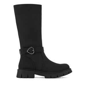 Čizme ispod koljena DeeZee CS5907-18 Crna
