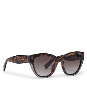 Sunčane naočale Furla Sunglasses Sfu779 WD00107-BX1892-HAO00-4401 Smeđa