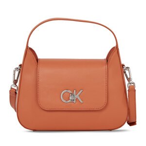 Torbica Calvin Klein Re-Lock Crossbody W/Flap Sm K60K610770 Smeđa