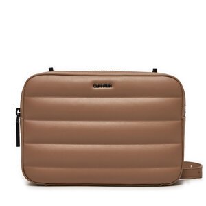 Torbica Calvin Klein Line Quilt Camera Bag K60K612114 Smeđa