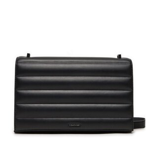 Torbica Calvin Klein Line Quilt Md Conv Shoulder Bag K60K612117 Crna