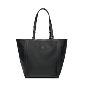 Torbica Tommy Hilfiger Th Essential S Tote AW0AW15717 Crna
