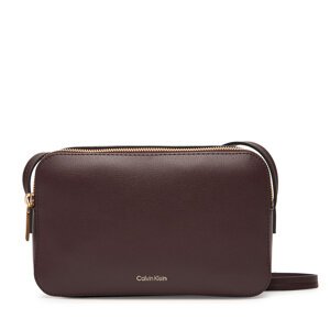 Torbica Calvin Klein Foil Logo Elongated Camera Bag LV04F3276G Tamnocrvena