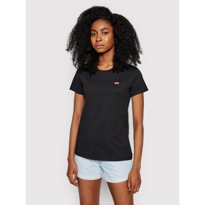 Levi's® T-shirt Perfect Tee 39185-0008 Crna Regular Fit