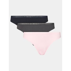 Tommy Hilfiger Set od 3 para tangica UW0UW04890 Šarena