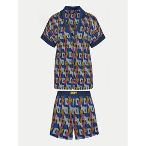 DKNY Pidžama YI80014 Šarena Regular Fit
