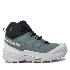 Trekking Salomon Crosstrak Waterproof L47570400 Zelena