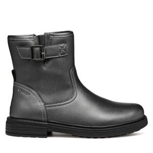 Zimske čizme Geox Jr Eclair J049QB 000BC C1357 S Siva