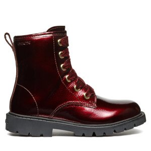 Zimske čizme Geox J Shaylax Girl J46EXA 00067 C7005 D Tamnocrvena