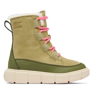 Čizme za snijeg Sorel Explorer™III Lace Wp 2088511327 Zelena
