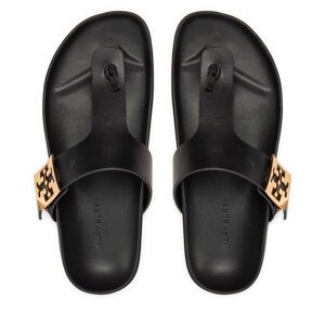 Japanke Tory Burch Mellow Thong Sandal 155190 Crna