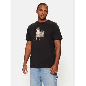 Puma T-shirt One Piece 624665 Crna Regular Fit