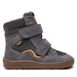 Zimske čizme Froddo Barefoot Tex Winter G3160233-3 M Siva