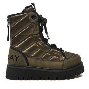 Čizme REPLAY Melrose Lace Lace-Up GWF2H.000.C0012T Zelena