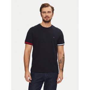 Tommy Hilfiger T-shirt Global Stripe MW0MW38078 Tamnoplava Regular Fit