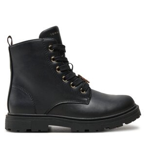 Planinarske cipele Tommy Hilfiger Lace-Up Bootie T1A5-33561-1351 S Crna