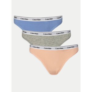 Calvin Klein Underwear Set od 3 para tangica 000QD5209E Šarena