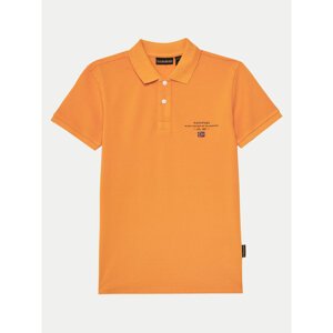 Napapijri Polo Elbas 5 NP0A4G4NA701 D Narančasta Regular Fit