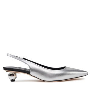 Sandale Weekend Max Mara Gallico 2515521034600 Srebrna