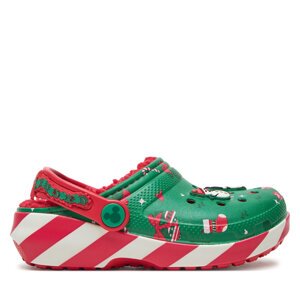 Natikače Crocs Classic Mickey Xmass Lined Clog K 210814 Zelena