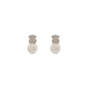 Naušnice TOUS Icon Color 1002075700 Srebrna