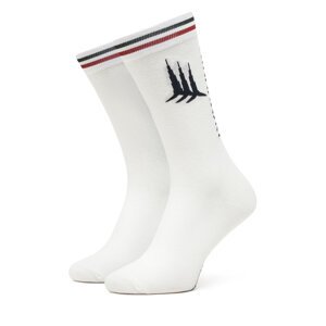 Muške visoke čarape Aeronautica Militare 251CZ010L499 Bijela