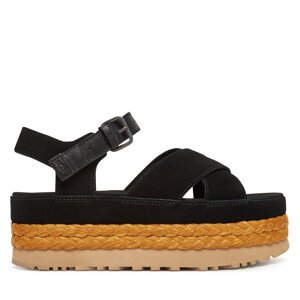 Espadrile Ugg W Aubrey Ankle Strap 1167471 Crna