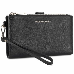 Veliki ženski novčanik MICHAEL Michael Kors Wristlets 32T7GAFW4L Crna