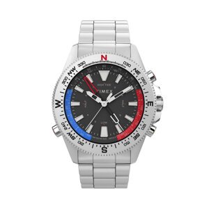Sat Timex TW2V41800 Srebrna