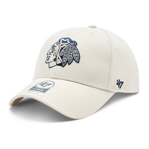 Šilterica 47 Brand NHL Chicago Blackhawks '47 MVP SNAPBACK H-MVPSP04WBP-BN Écru