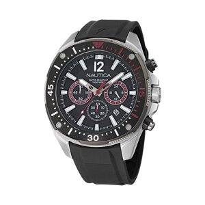 Sat Nautica Sporty Chronograph NAPBSS501 Srebrna